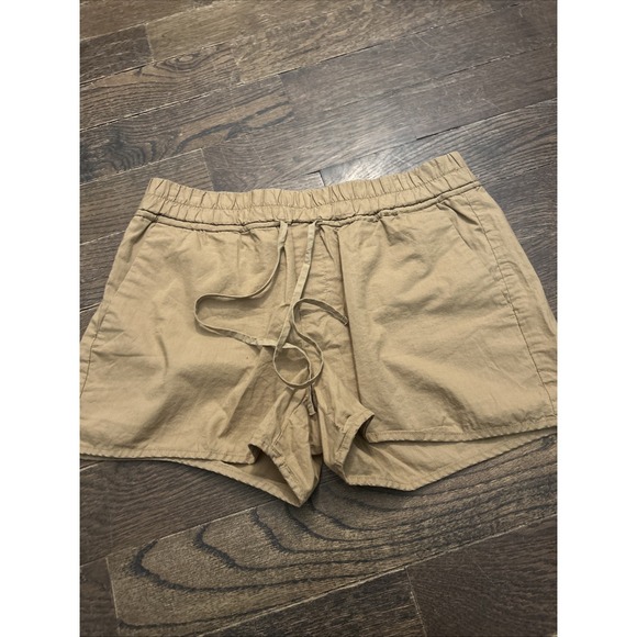 Banana Republic Pants - Banana Republic Womens Size 2‎ Khaki Pull On Drawstring Cotton Shorts 3 Inseam